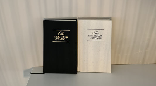 Dankbaarheidsdagboek: Ontdek de kracht van positiviteit en dankbaarheid voor een gelukkiger leven. Grattitude Journal. Zwart Beige Linnen mindset positiviteit persoonlijke ontwikkeling Journal Cadeau man vrouw