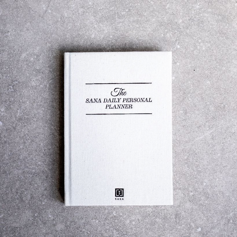 Linnen SANA Daily Personal Planner - Beige