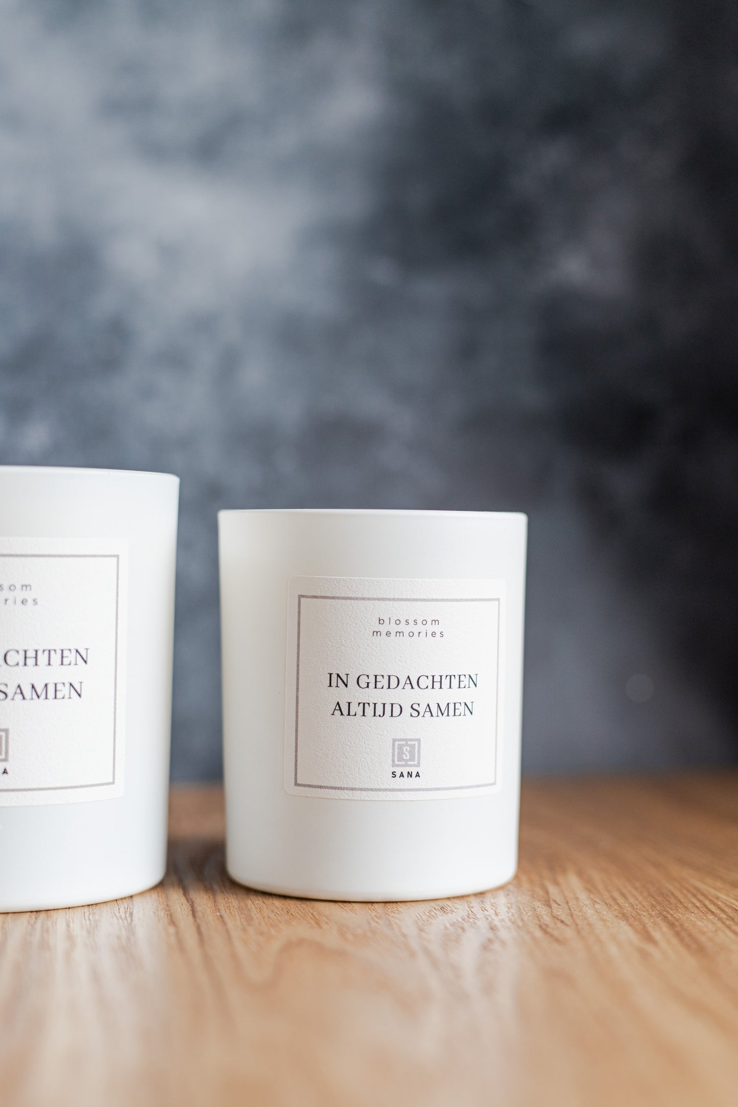 Kaars wit geurkaars herdenkingskaars woodwick dood rouw verlies rouwcadeau ster sterrekindje sterretje geschenk geliefde gemis in gedachten altijd samen