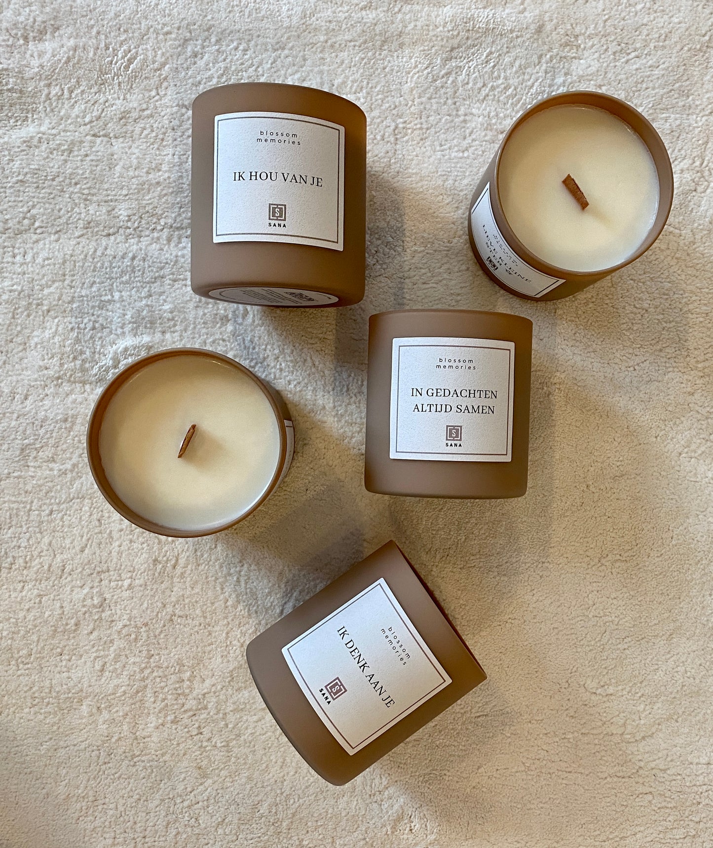 Geurkaars | LIEVE KLEINE STER | Beige