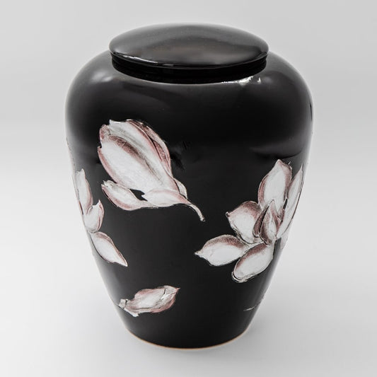 Zwarte Magnolia urn - 3.8L