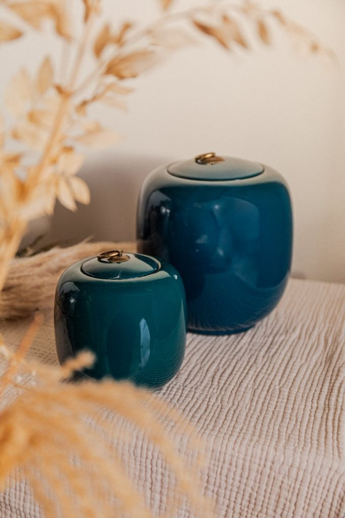 Viooltjes urn - 3.7L