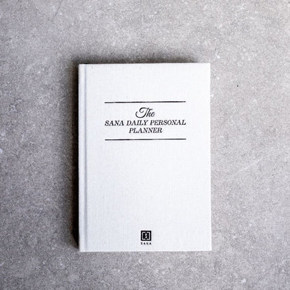 Linnen SANA Daily Personal Planner - Beige