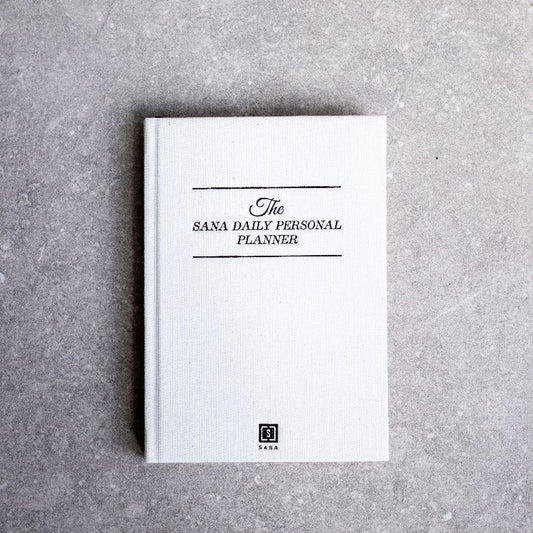 Linnen SANA Daily Personal Planner - Beige