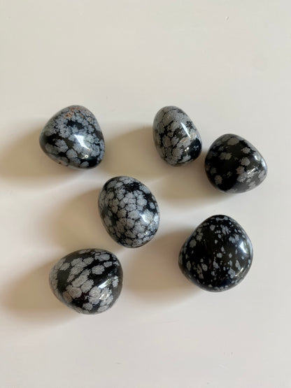 Edelsteen Snowflake Obsidian