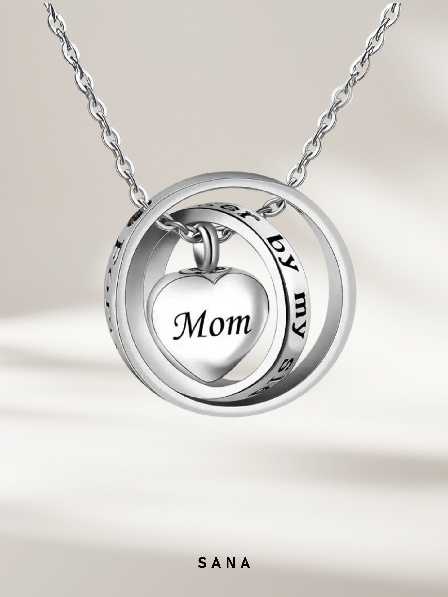 Ashanger Mom | Zilver